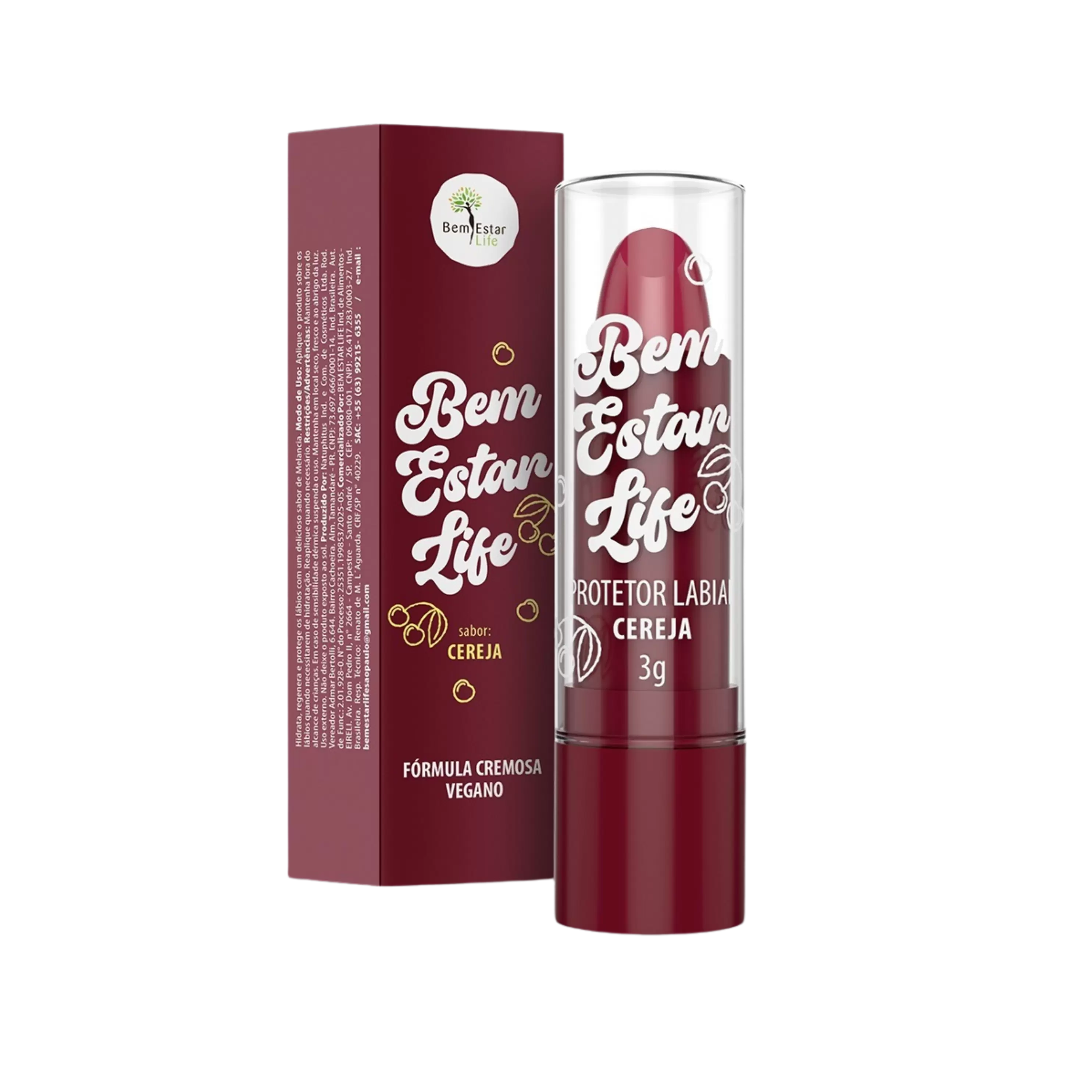 PROTETOR LABIAL CEREJA