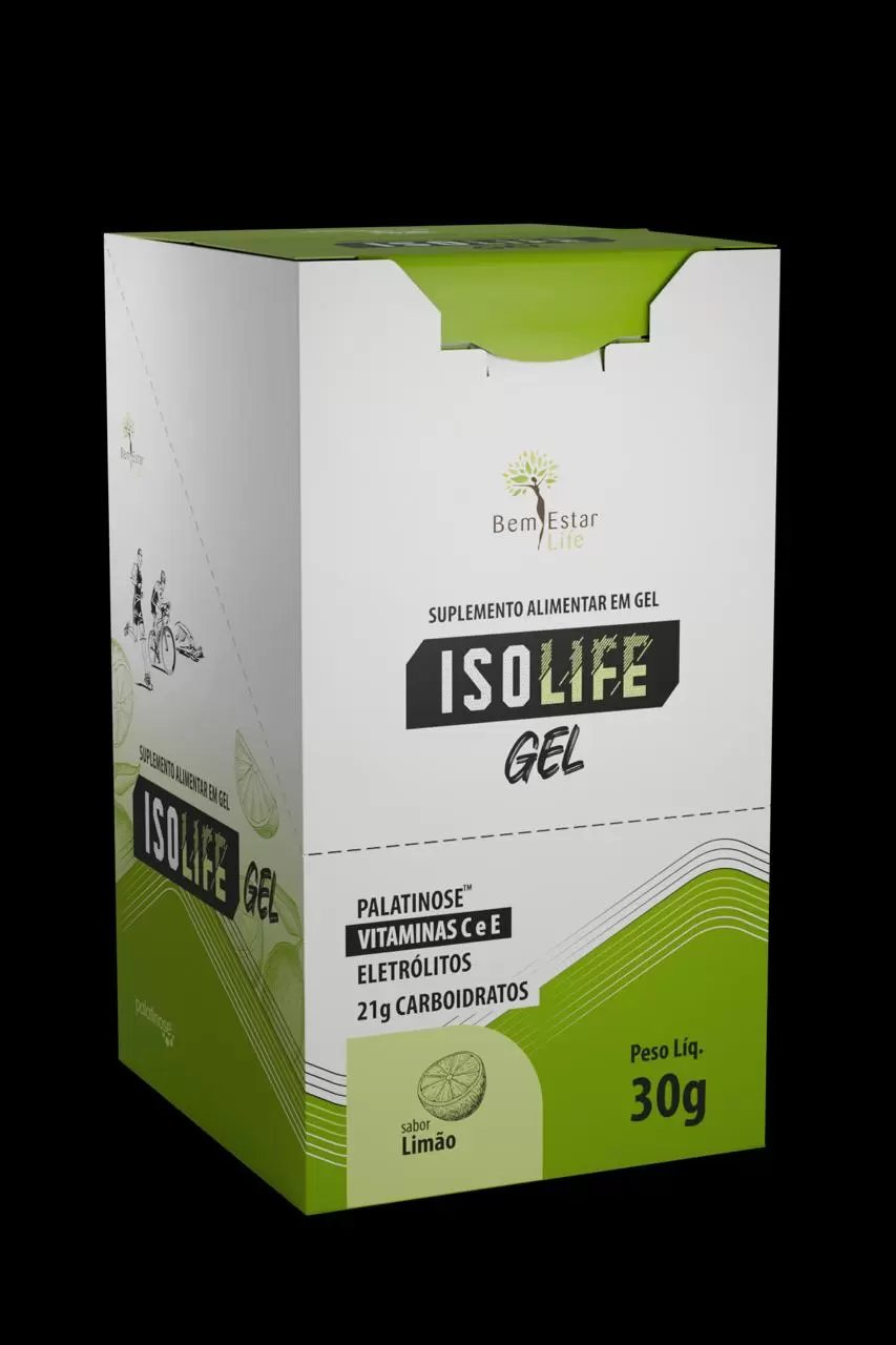 ISOLIFE GEL LIMÃO - SEM CAFEÍNA