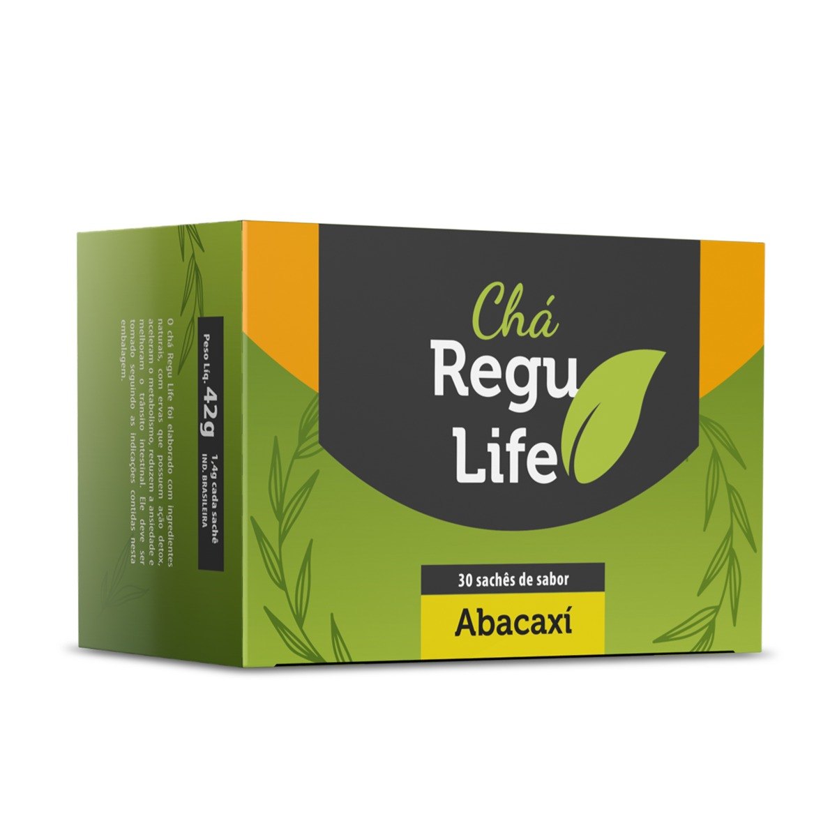 CHA REGU LIFE 30 SACHET - SABOR ABACAXI