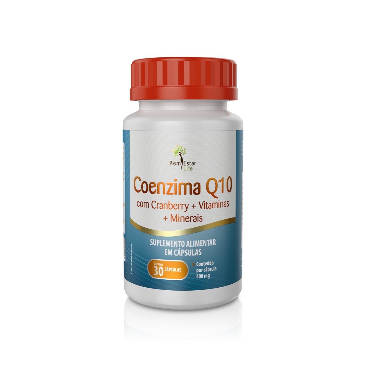 COENZIMA Q10 COM CRANBERRY - 30 CAPSULAS