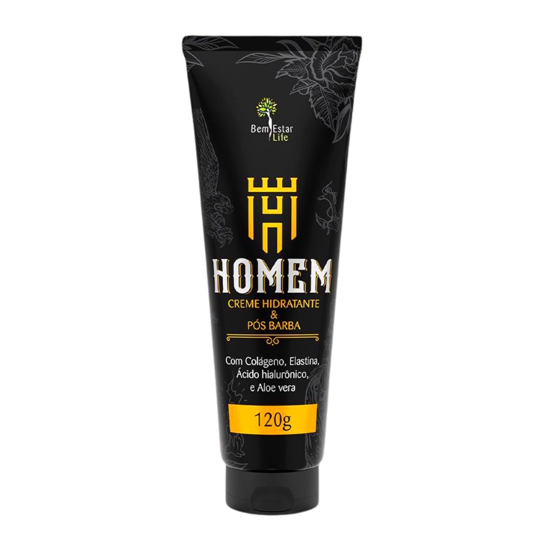 Creme Hidratante & Loção Pós Barba Bem Estar Life