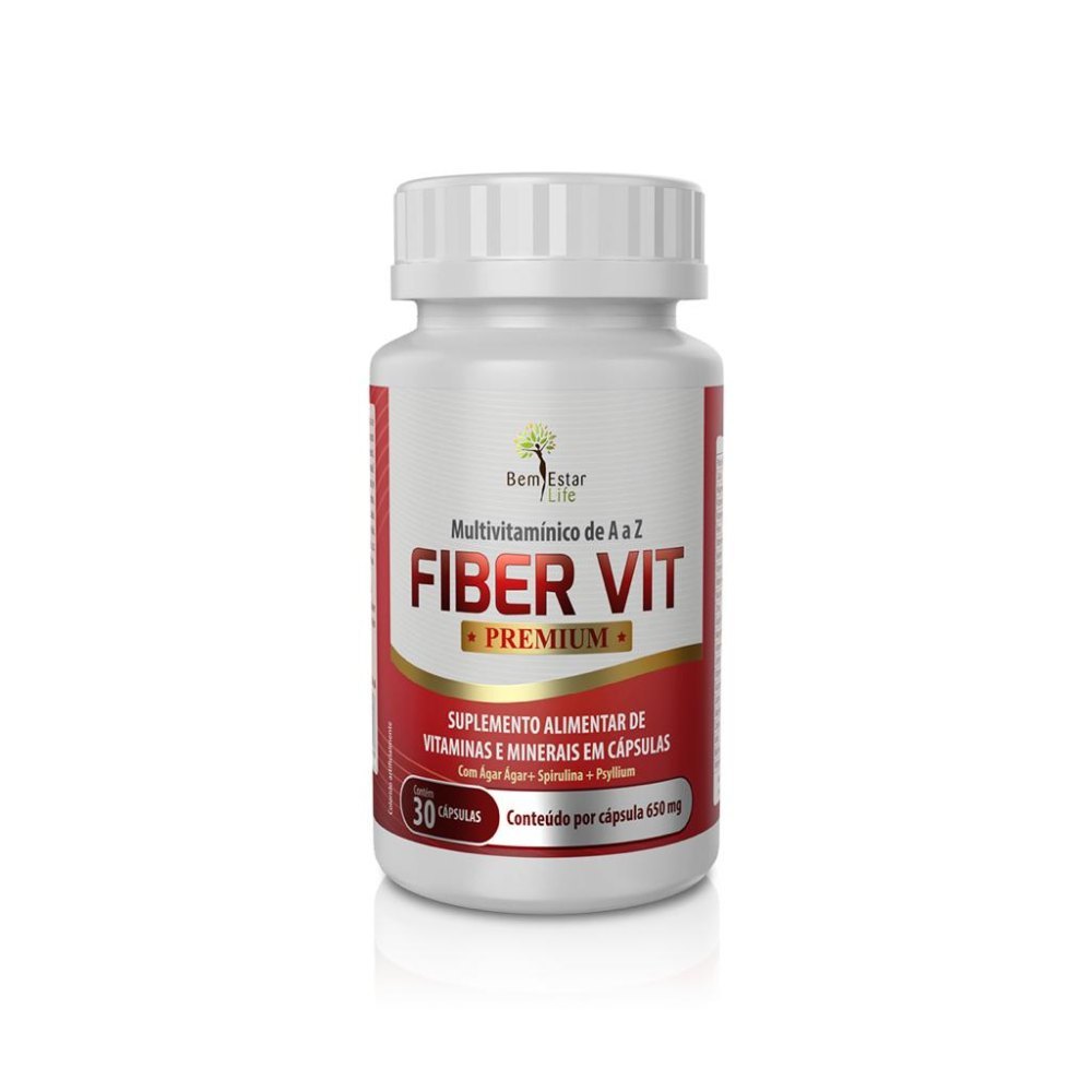 FIBER VIT 30 CAPSULAS