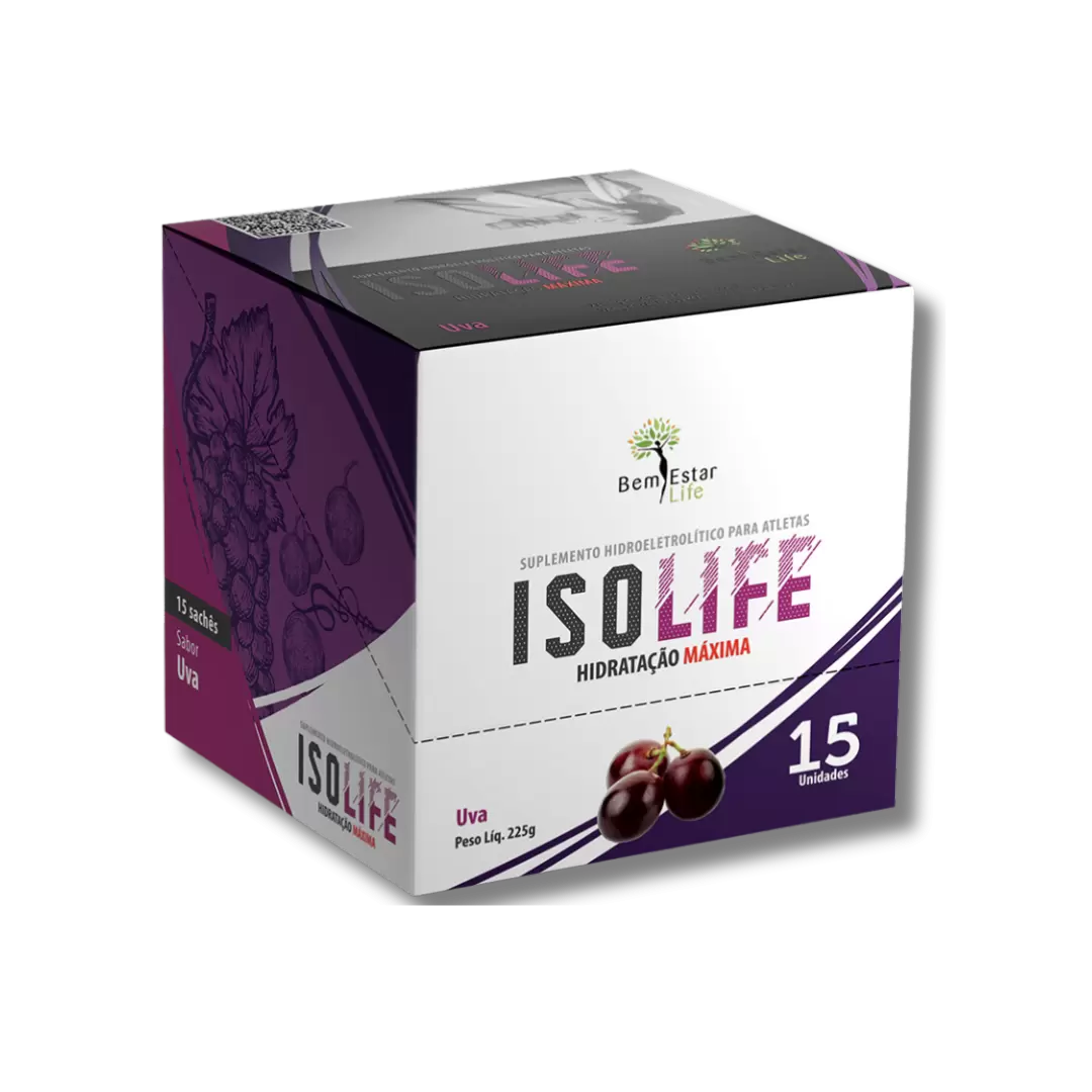 ISO LIFE - ISOTONICO - 15 SACHET  UVA