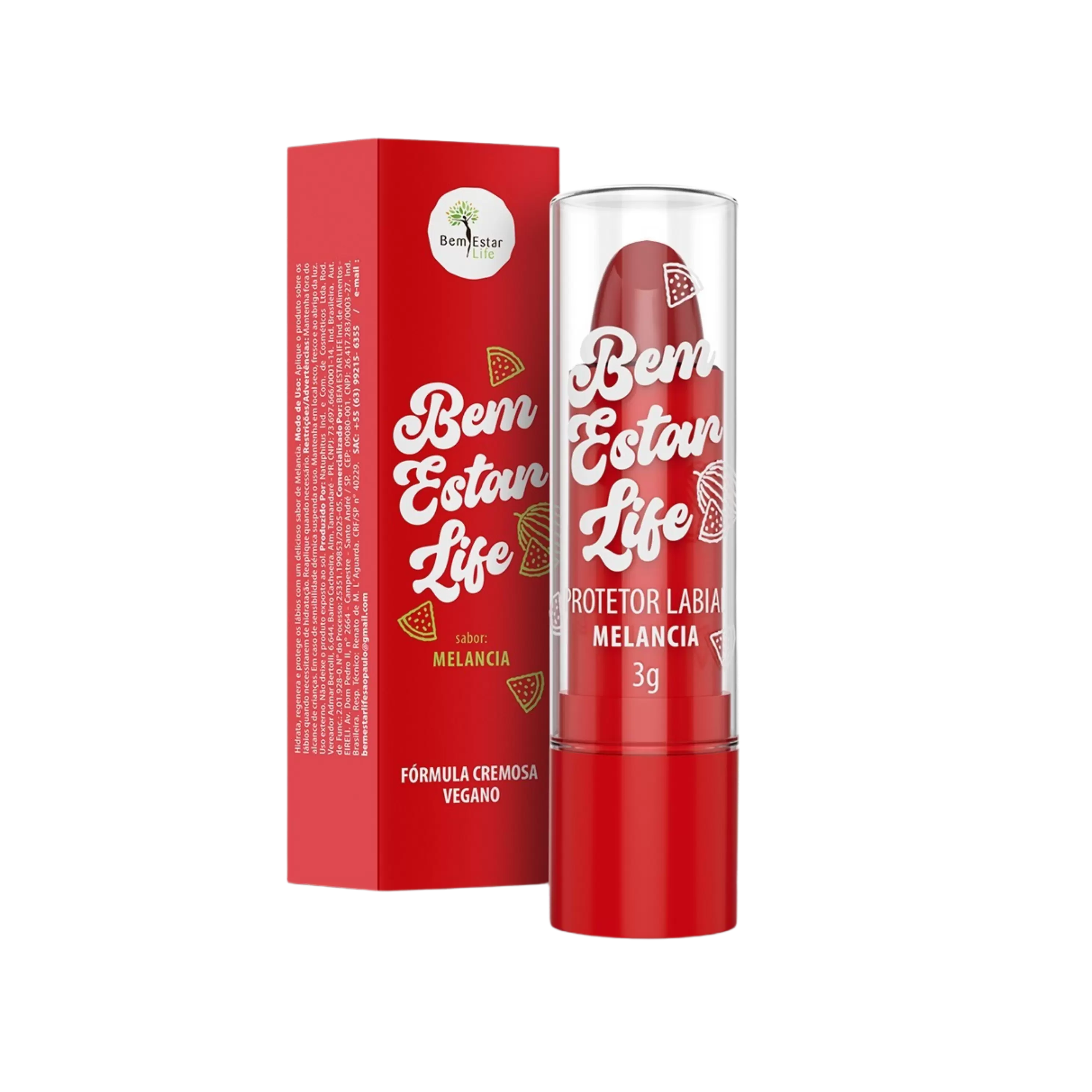 PROTETOR LABIAL MELANCIA