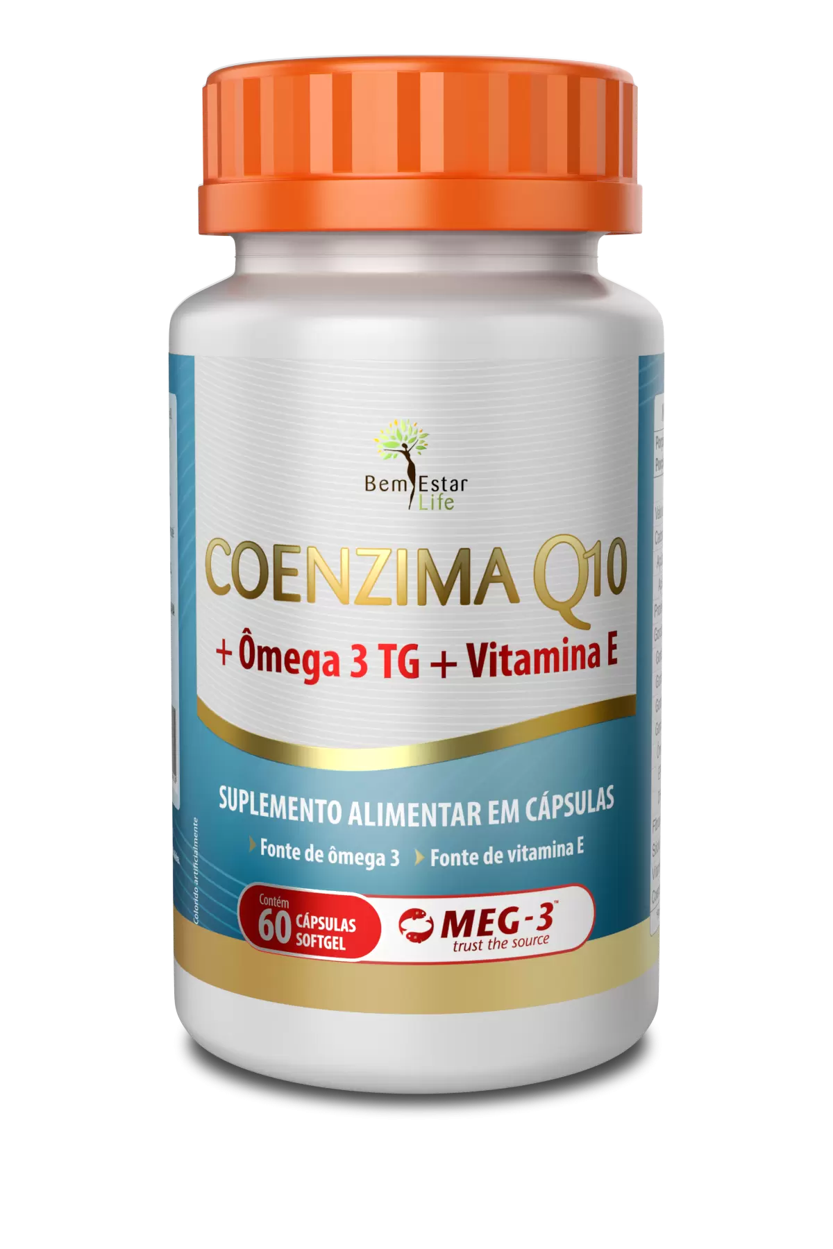 COENZIMA Q10 + Ômega 3 TG + Vitamina E